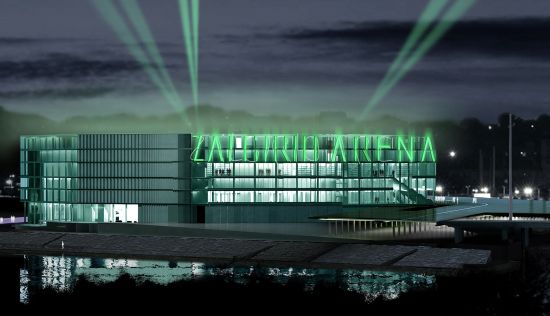 Kitų metų rudenį pradėsiančios veikti arenos pavadinimas jau aiškus - kylantis statinys gaus legendinės komandos vardą.