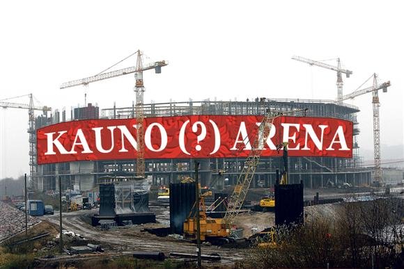 Kauno meras statomą areną siūlo pavadinti "Žalgirio" vardu