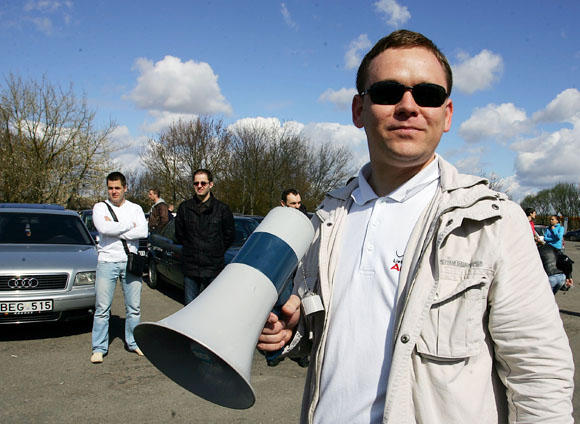 „Audi“ gerbėjų klubo prezidentas R.Pūkas