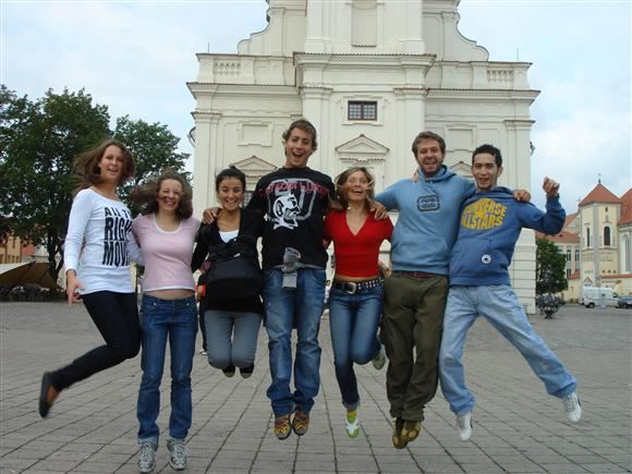 Erasmus studentai Kaune