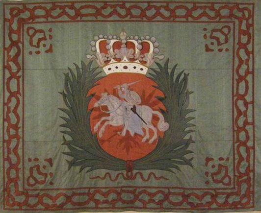 Istorinė Augusto II vėliava atkurta bendradarbiaujant su Stokholmo karo muziejumi. 