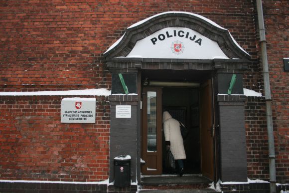 Klaipėdos vyriausiasis policijos komisariatas.
