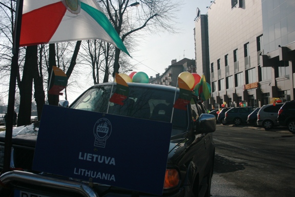 J.Andriejauskaitės nuotr./I&scaron;dabintas automobilis.