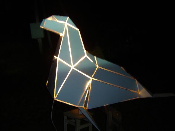 Palangą per žiemos šventes papuoš origami.