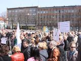 Klaipėdoje – mitingas prieš aukštas kainas