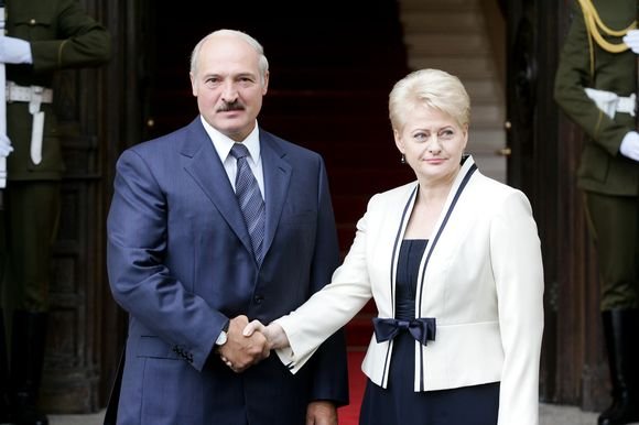 A.Lukašenka su prezidente D.Grybauskaite
