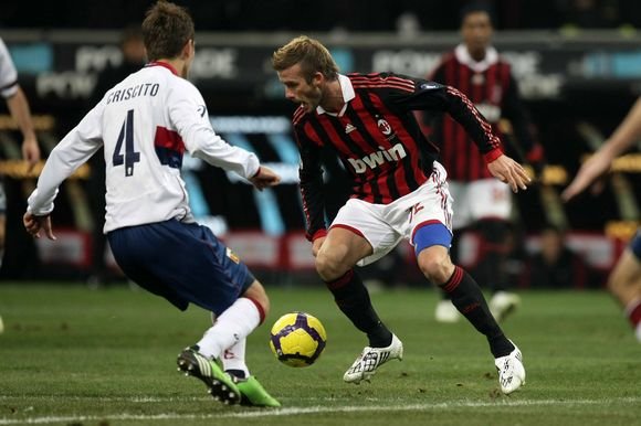  D.Beckhamas pademostravo puikią sportinę formą