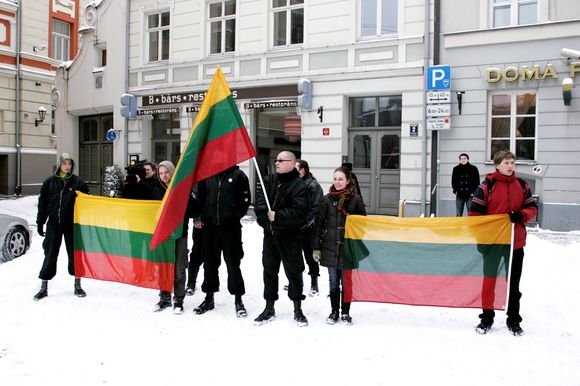 Eitynėse Rygoje dalyvavo ir lietuviai
