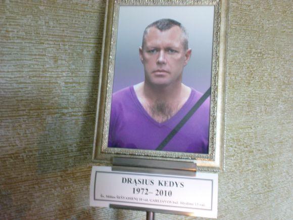 Pašarvotas Drąsius Kedys