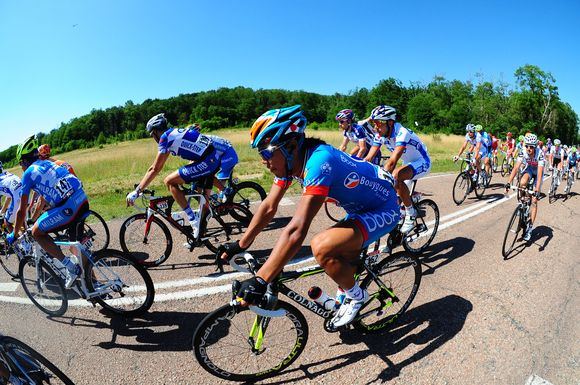 „Tour de France“ lenktynių akimirka