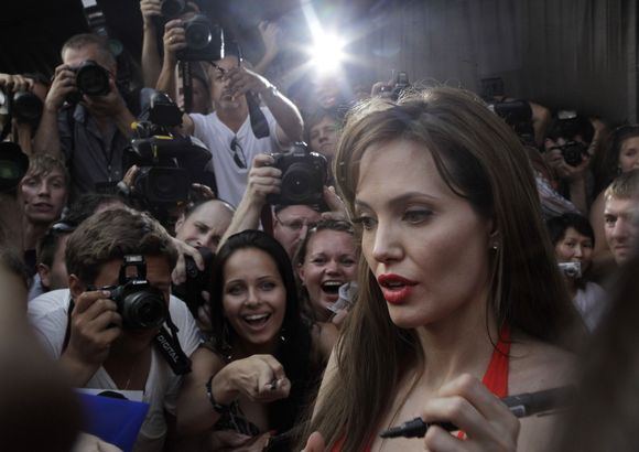Angelina Jolie Maskvoje