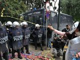 AFP/&bdquo;Scanpix&ldquo; nuotr./Masiniai protestai Graikijoje