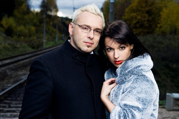 Foto naujienai: Egmontas Bžeskas ir Oksana Zlatkovaitė: išsiskyrė