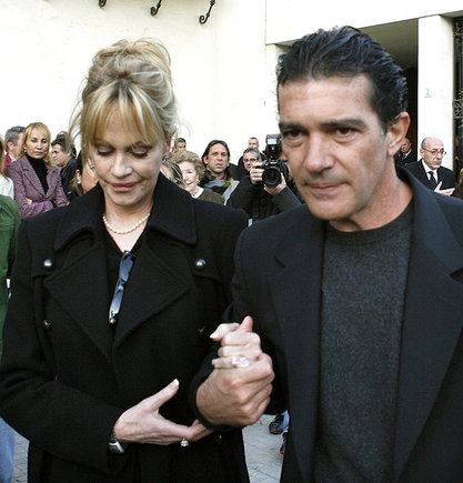 Palaikyti Antonio ir dalyvauti laidotuvėse atvyko Melanie Griffith. Bulls nuotrauka