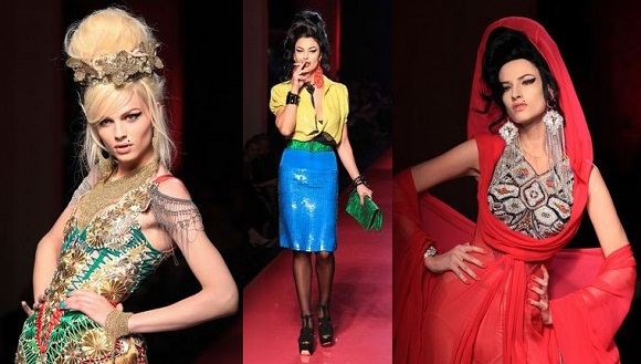 Jeano Paulio Gaultier kolekcijos modeliai