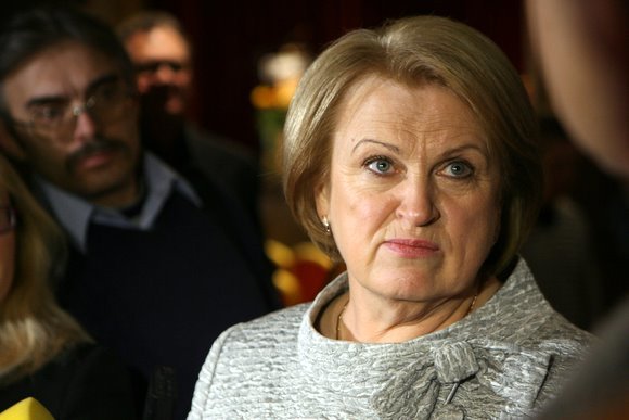 K.Prunskienė partijos steigiamajame suvažiavime