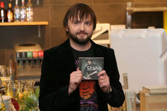 Naujojo albumo pristatyme Stano pasveikinti susirinko būrys garsių kolegų