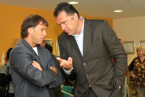 Šarūnas Marčiulionis ir Arvydas Sabonis neslėpė su nostalgija prisimenantys 1992 metų Barselonos olimpines žaidynes.