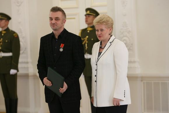 Apdovanojamas Andrius Mamontovas