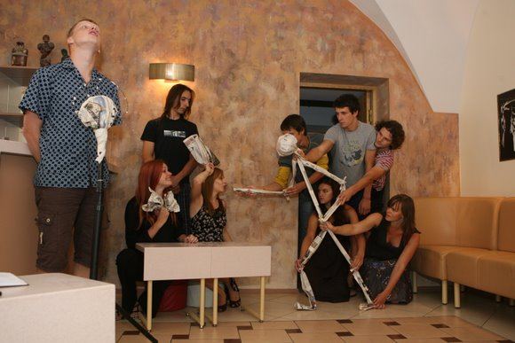 Jaunieji lėlių teatro aktoriai