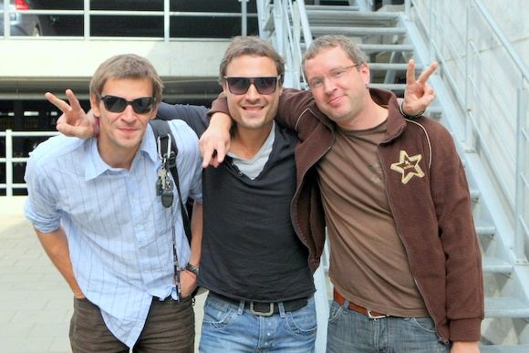 Iš kairės: Donatas Ulvydas, Mantas Jankavičius ir Žilvinas Naujokas