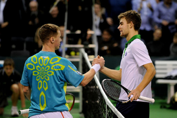 Ričardas Berankis ir Laurynas Grigelis