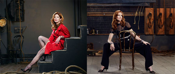 Dana Delany ir Marcia Cross