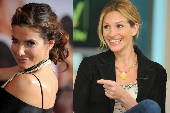 Sandra Bullock ir Julia Roberts 