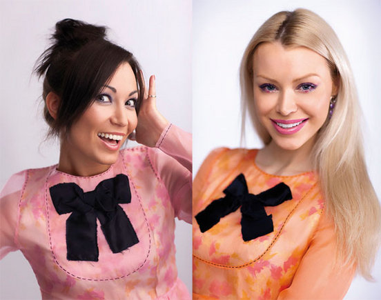Karina Krysko ir Eva Ghaou