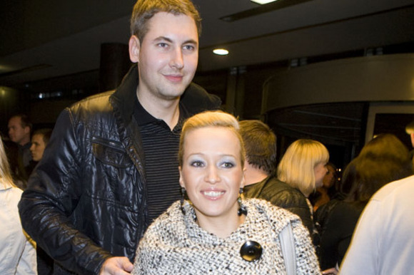 Elena Puidokaitė-Atlanta su draugu Donatu Kisielium