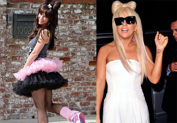 Jennifer Love Hewitt ir Lady GaGa 