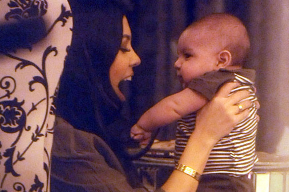 Kourtney Kardashian su sūneliu