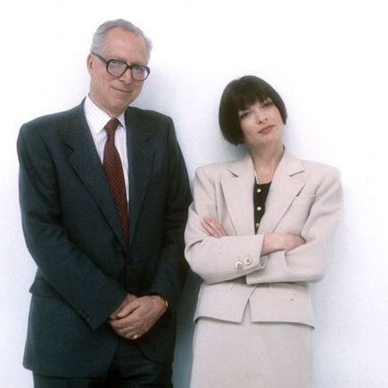 Scanpix nuotr./Anna Wintour su savo tėvu