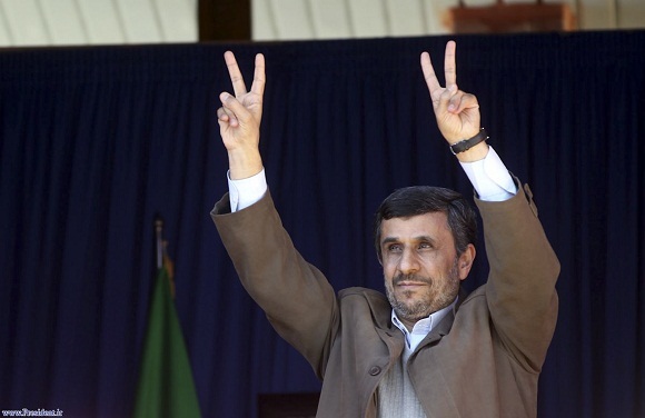 Irano prezidentas Mahmoudas Ahmadinejadas