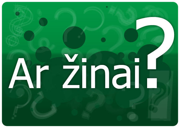 Ar žinai?