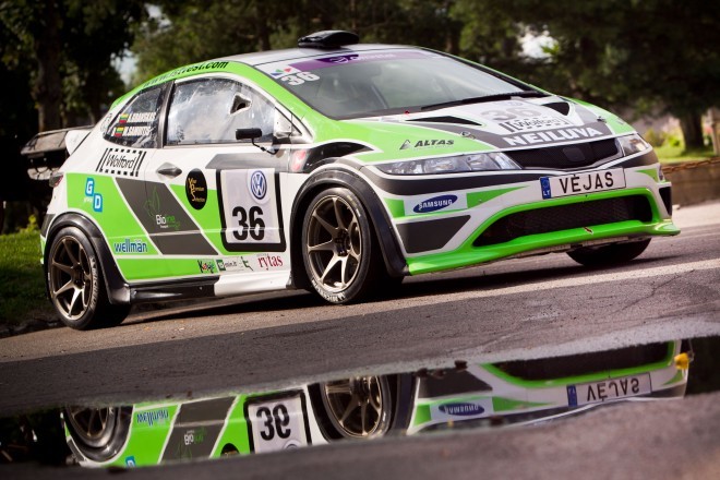 Martyno Samuičio ir Arūno Gransko „Honda Civic Type R“ 