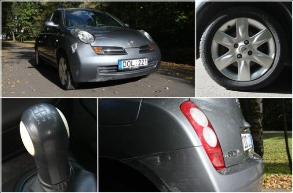 Garažas: Astos „Nissan Micra“