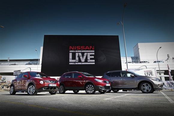 „Nissan“ krosouverių gama