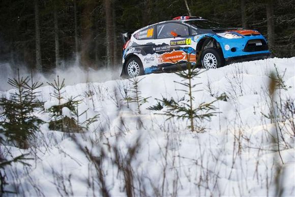„Rally Sweden 2012“. „Shakedown“ sesija