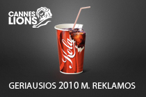 Geriausios 2010 m. reklamos
