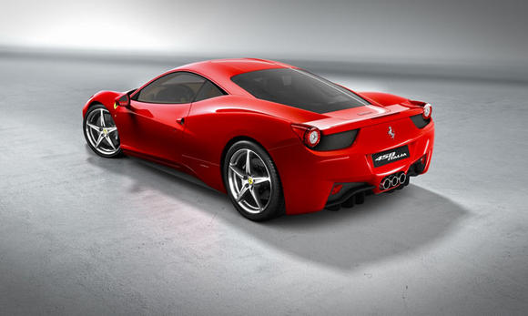 Žymė Ferrari 458 Italia