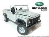 Iš „Lego“ kaladėlių pagamintas „Land Rover Defender“