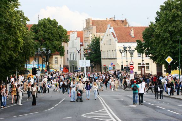 Jūros šventėje apsilankė gausybė žmonių iš visos Lietuvos. 