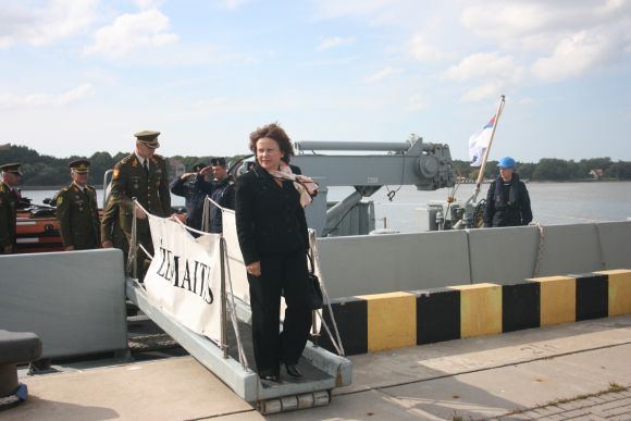 Krašto apsaugos ministrė R.Juknevičienė.