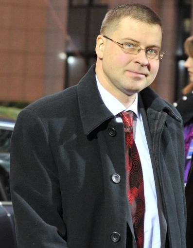 Latvijos ministras pirmininkas Valdis Dombrovskis