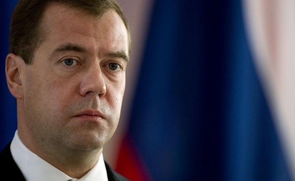 Rusijos prezidentas Dmitrijus Medvedevas