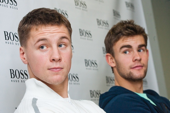 Ričardas Berankis ir Laurynas Grigelis