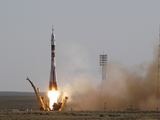 „Sojuz FG“ raketa sėkmingai išskrido į Tarptautinę kosmoso stotį 