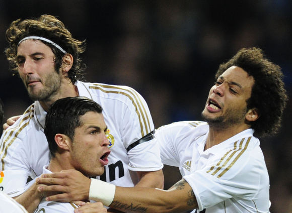 E.Granero, C.Ronaldo ir Marcelo