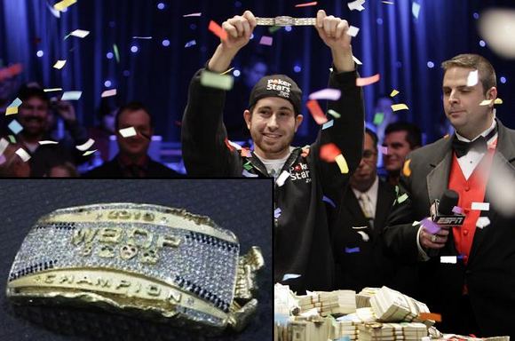 Jonathanas Duhamelis atgavo WSOP apyrankę
